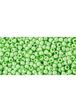 Toho 130L 11  Round 6g Opaque Light Green  Lustre