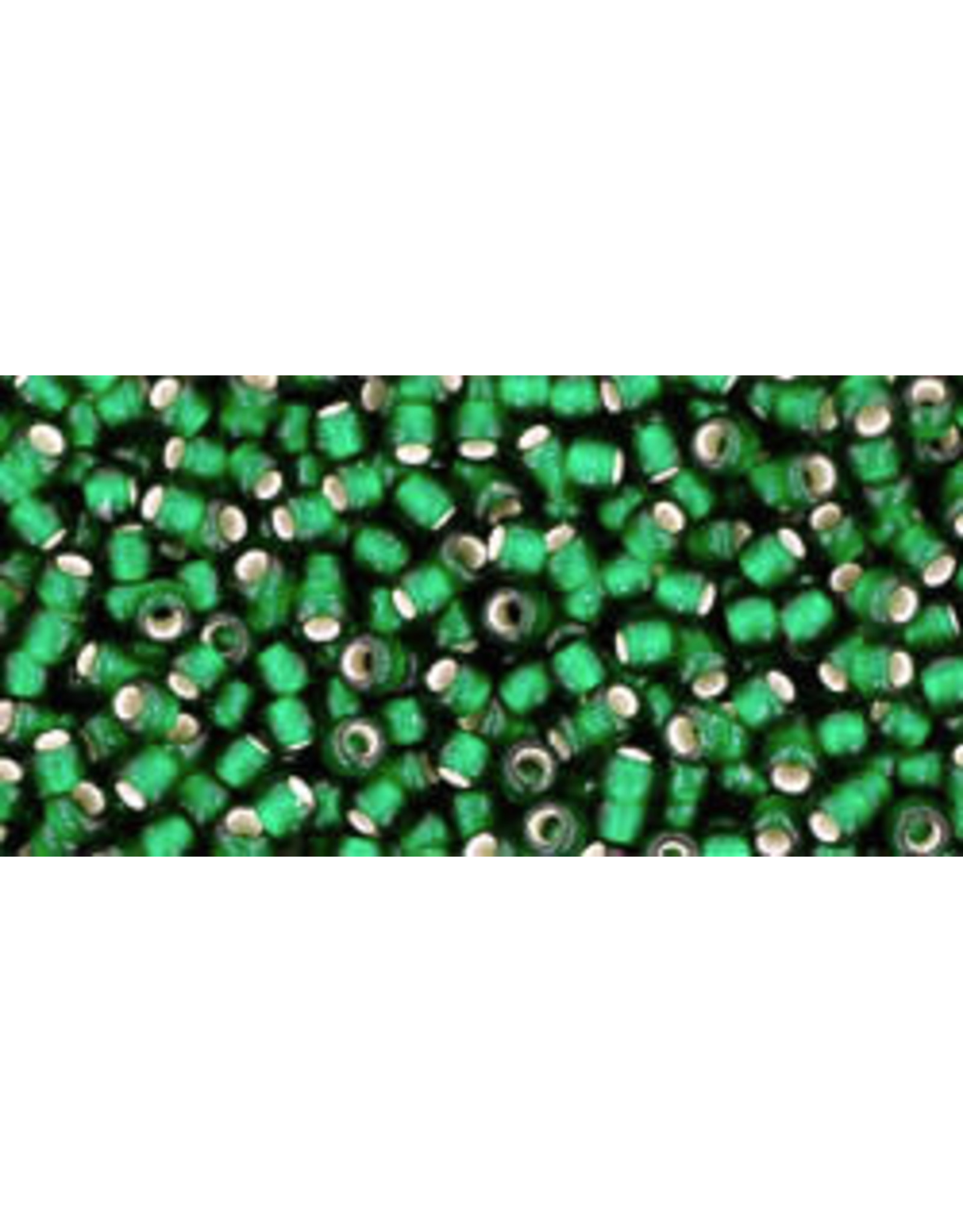 Toho 36f 11  Round 6g Emerald Green s/l Matte