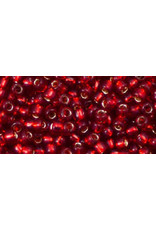 Toho 25c  8  Round 6g  Ruby Red s/l