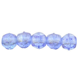Lr3005 3mm English Cut  Light Sapphire Ab Lustre  x50