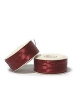 Nymo B'     Red  Small Bobbin 66m
