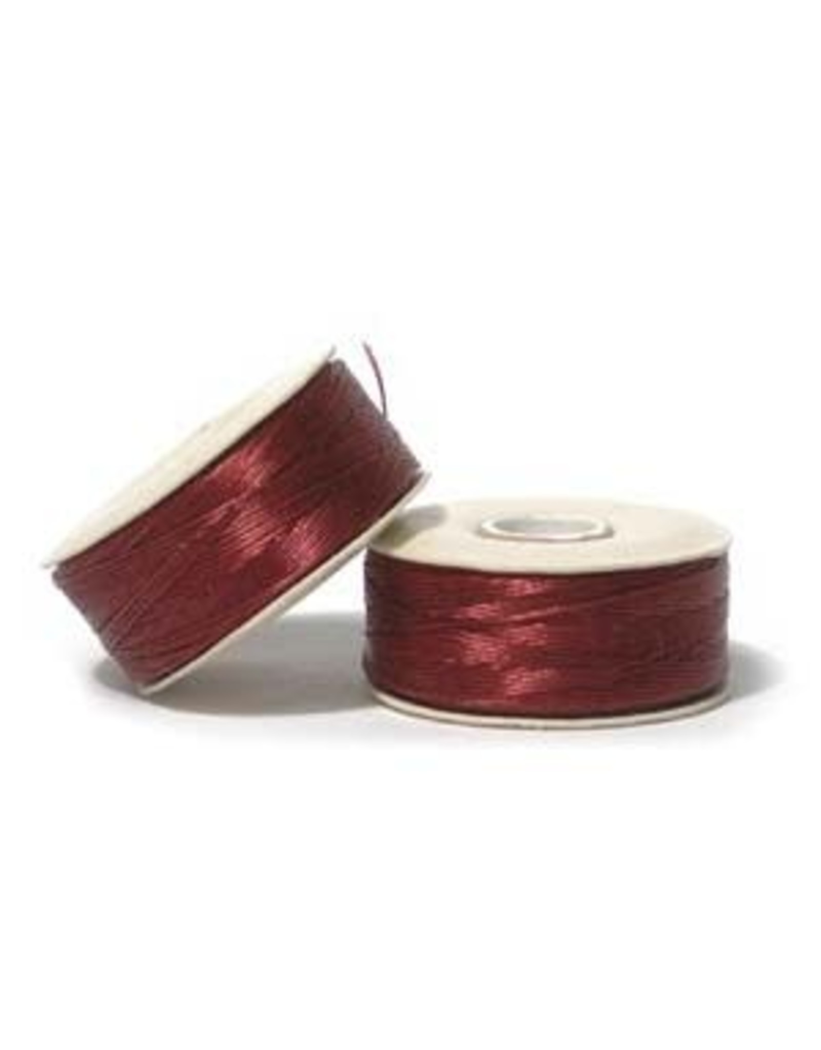 Nymo B'     Red  Small Bobbin 66m