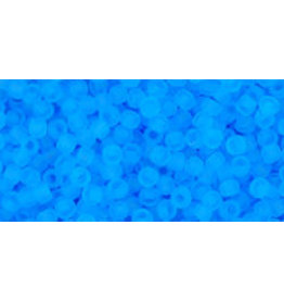 Toho 3bfB 11  Round 40g Transparent Aqua Blue Matte