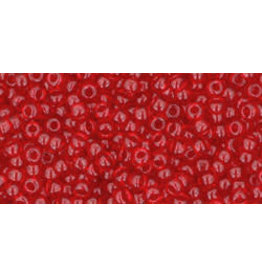 Toho 5cB 11  Round 40g Transparent  Ruby Red