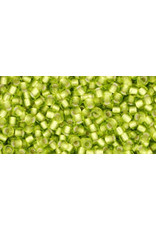 Toho 24fB 11  Round 40g Lime Green s/l Matte