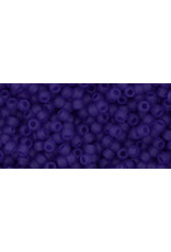 Toho 8fB 11  Round 40g Transparent Cobalt Blue Matte