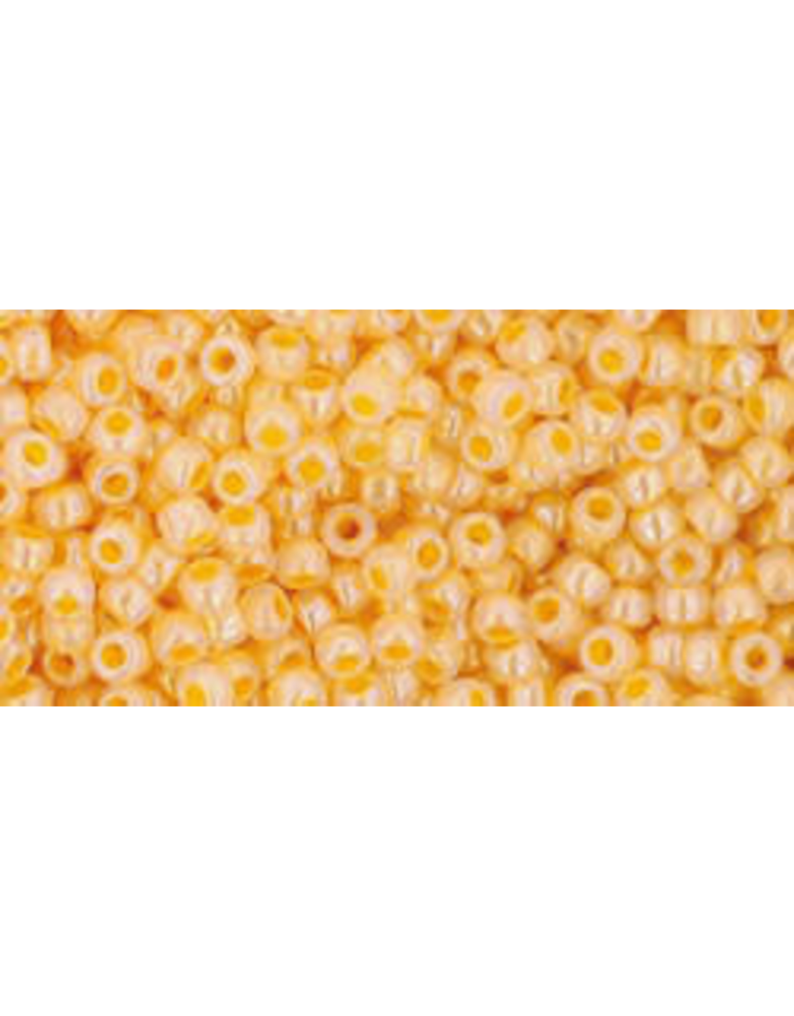 Toho 148B 11  Round 40g Ceylon Orange Peach