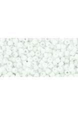 Toho 41fB 15  Round 20g  Opaque White Matte