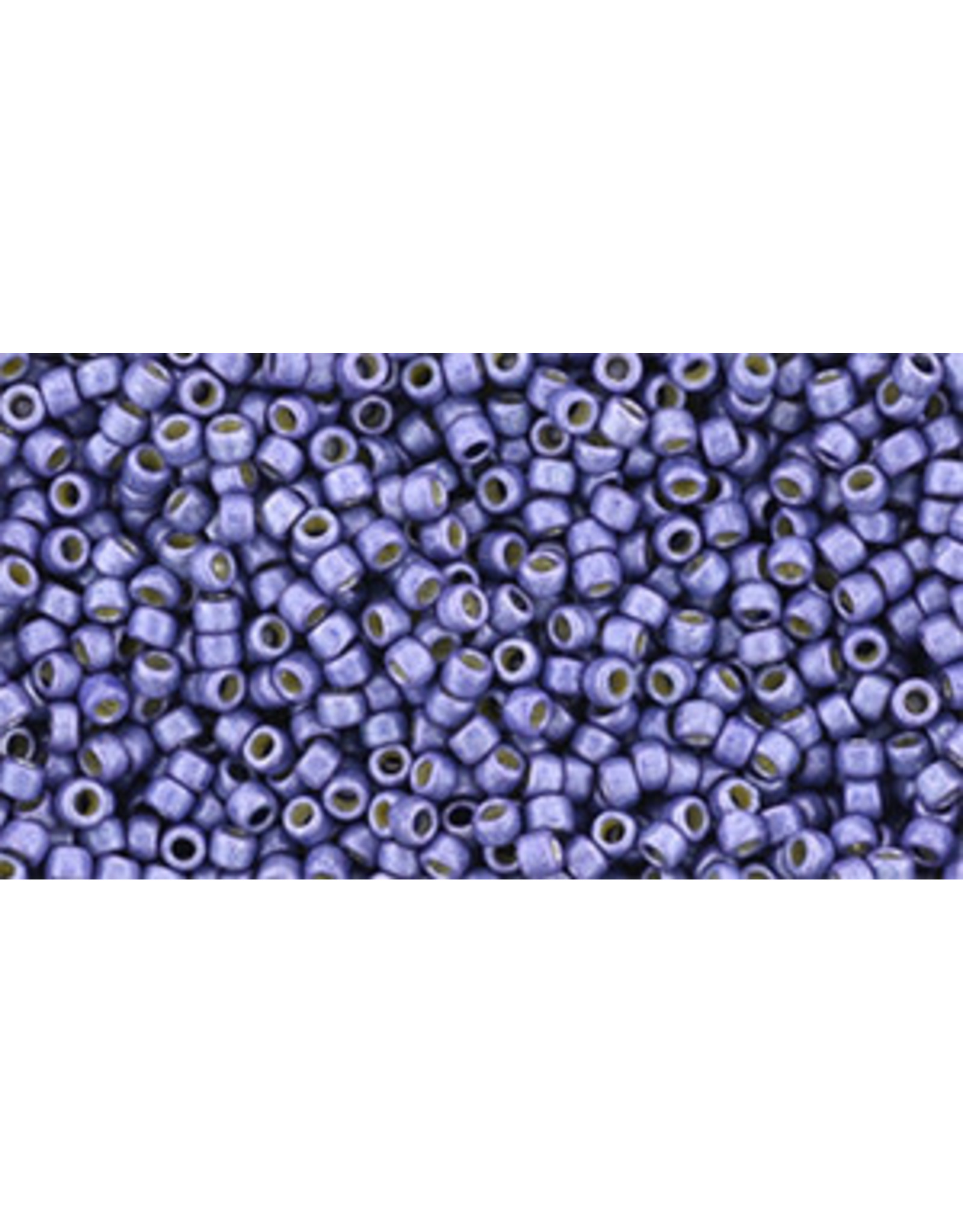 Toho pf567fB 15  Round 20g Polaris Purple Matte Metallic
