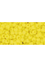 Toho 42fB 8  Round 40g Opaque Dandelion Yellow Matte
