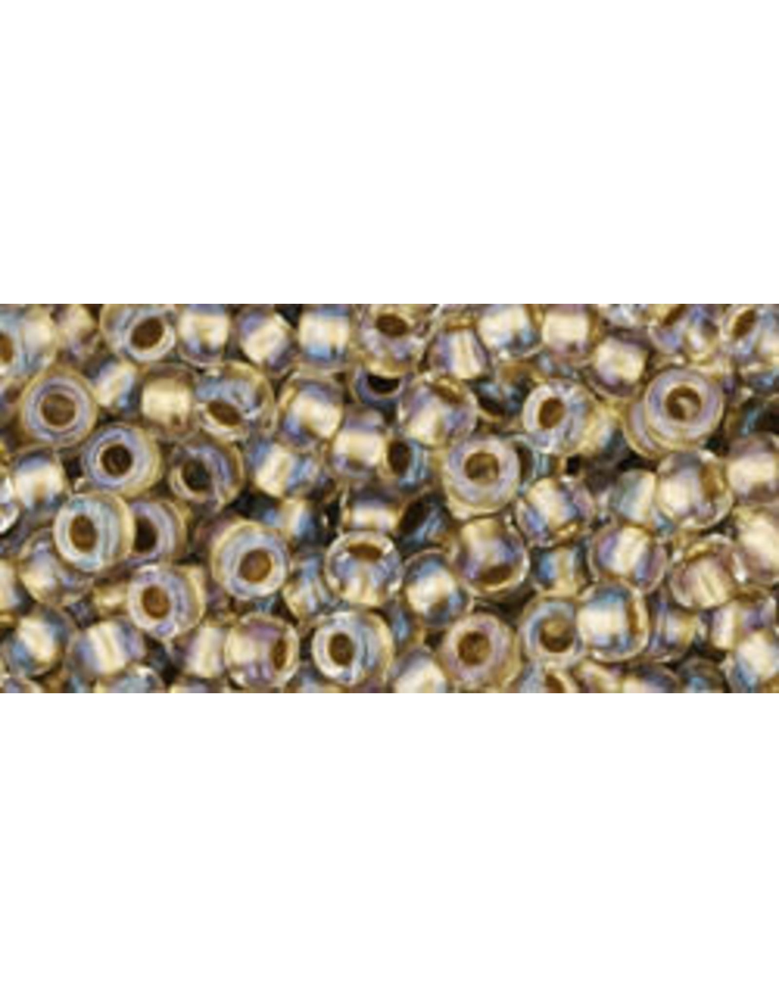 Toho 262 8 Toho Round 40g Clear Gold c/l