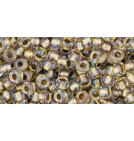 Toho 262B 8  Round 40g Clear Gold c/l