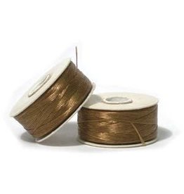 Nymo D'    Golden Brown Small Bobbin 59m