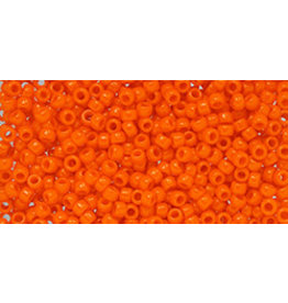 Toho 50a 11  Round 6g Opaque  Orange