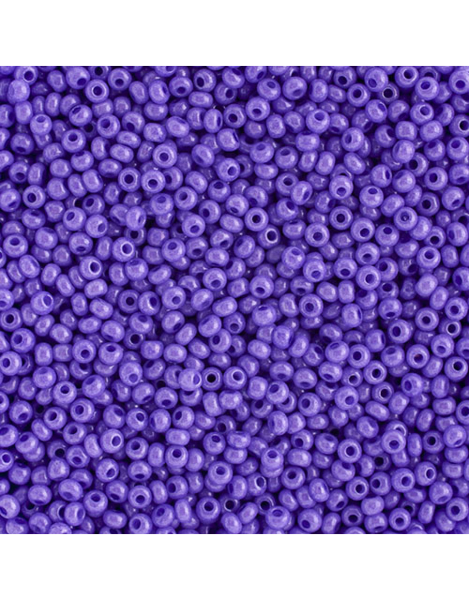 Czech *1157 10  Seed 10g  Opqaue Dark Purple Dyed