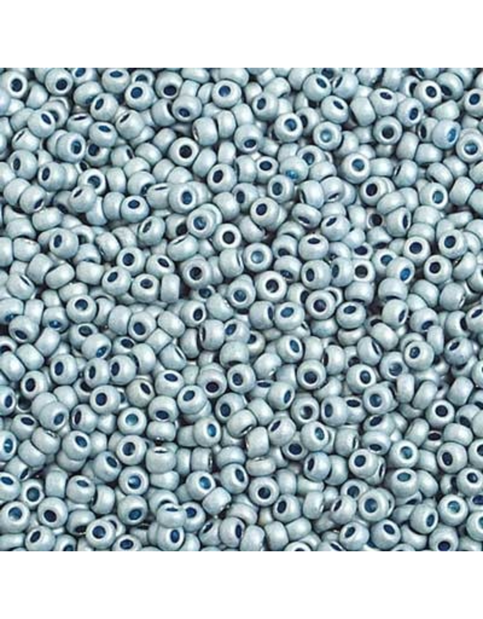 Czech 42012 10  Seed 10g  Blue Matte Metallic Terra