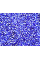 Czech 1601 10  Seed 20g  Transparent Blue Lustre Mix