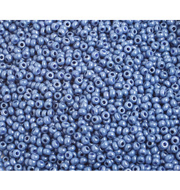 Czech *2375 10  Seed 10g  Opaque  Blue Lustre