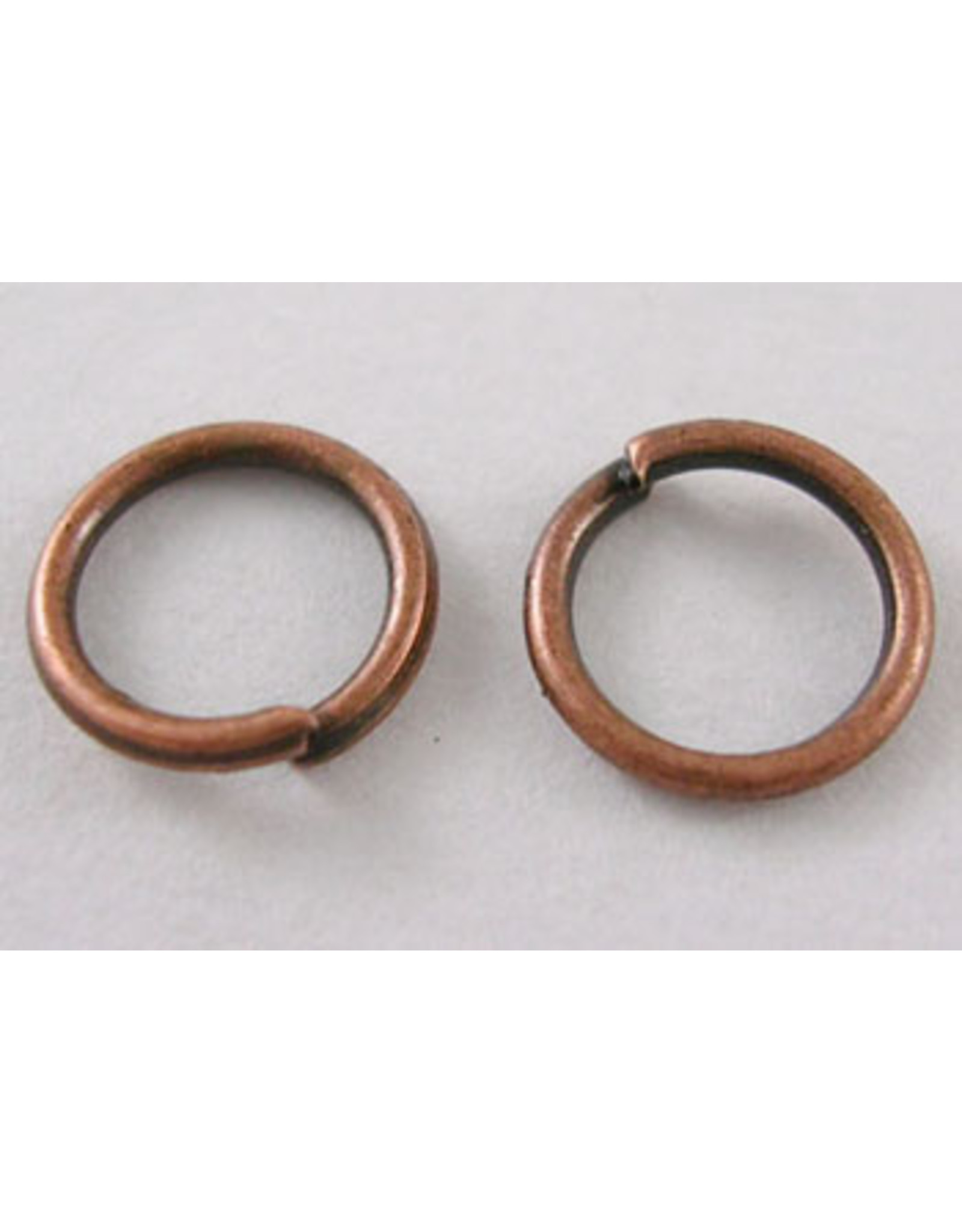 Jump Ring 5mm Antique Copper  approx 22g  x100 NF