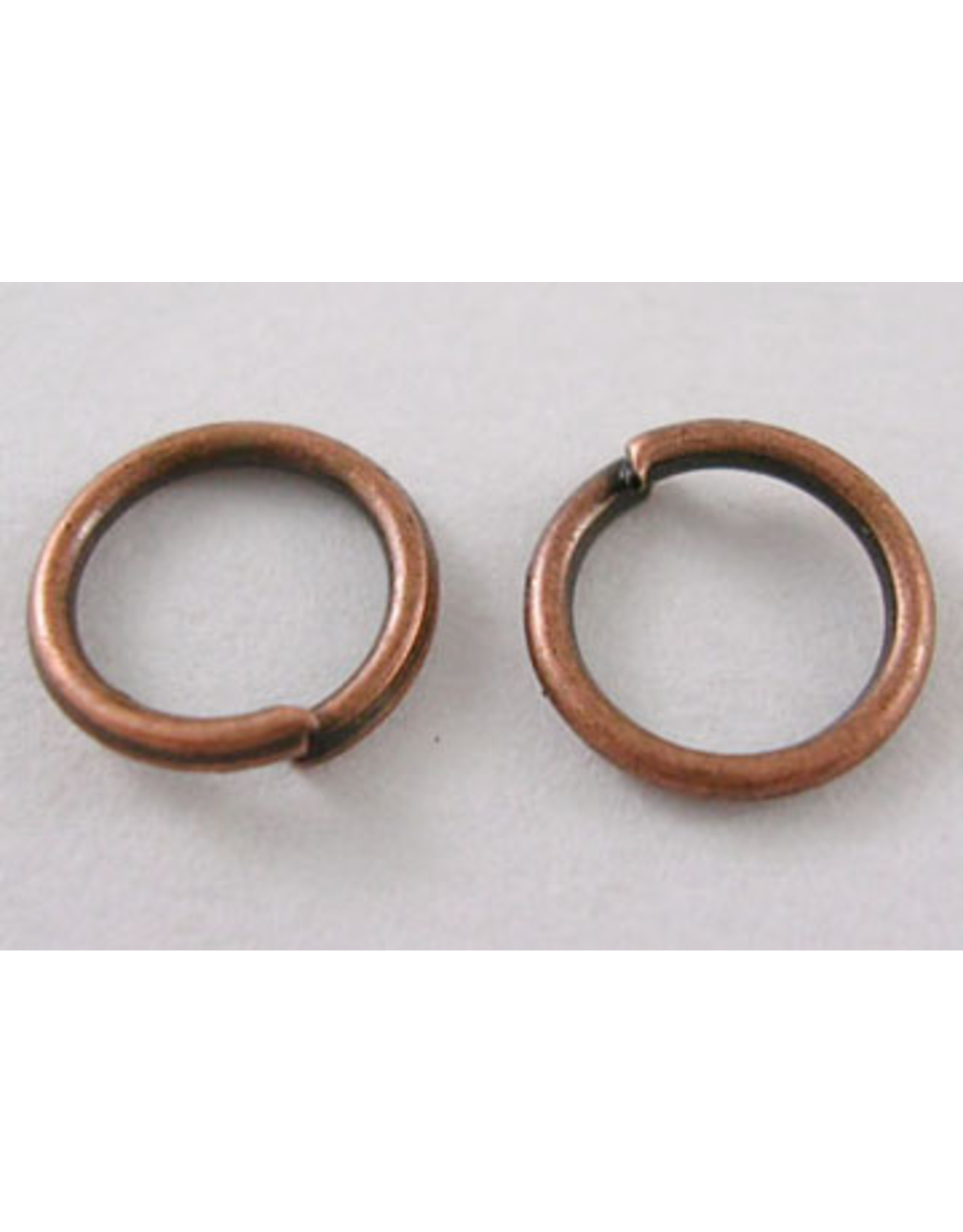 Jump Ring 6mm Antique Copper  approx 22g  x100 NF