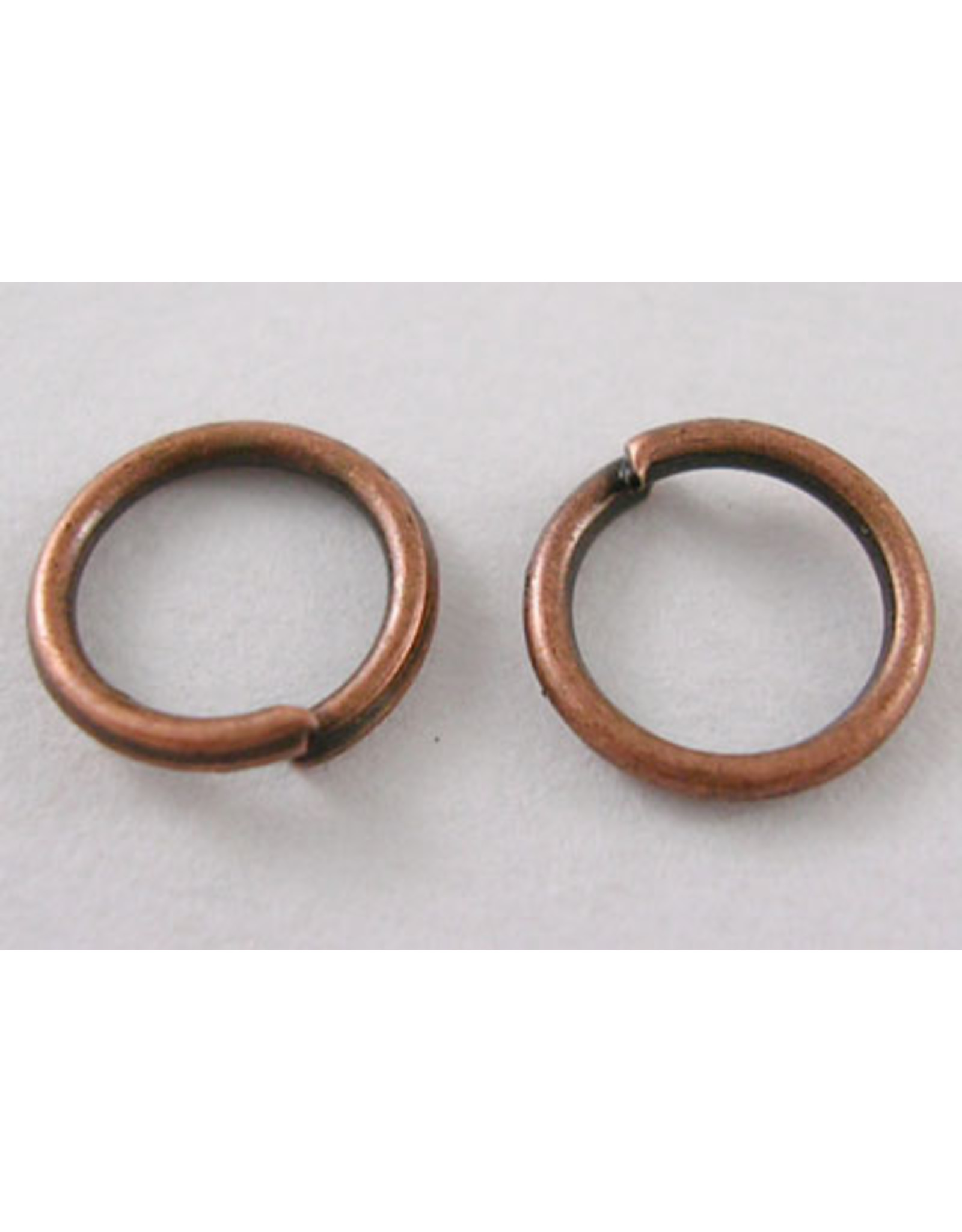 Jump Ring 10mm Antique Copper  approx 18g  x100 NF