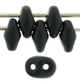 Czech SuperDuo 6g Jet Black Matte