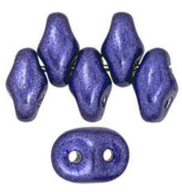 Czech SuperDuo 6g  Violet Purple Metallic