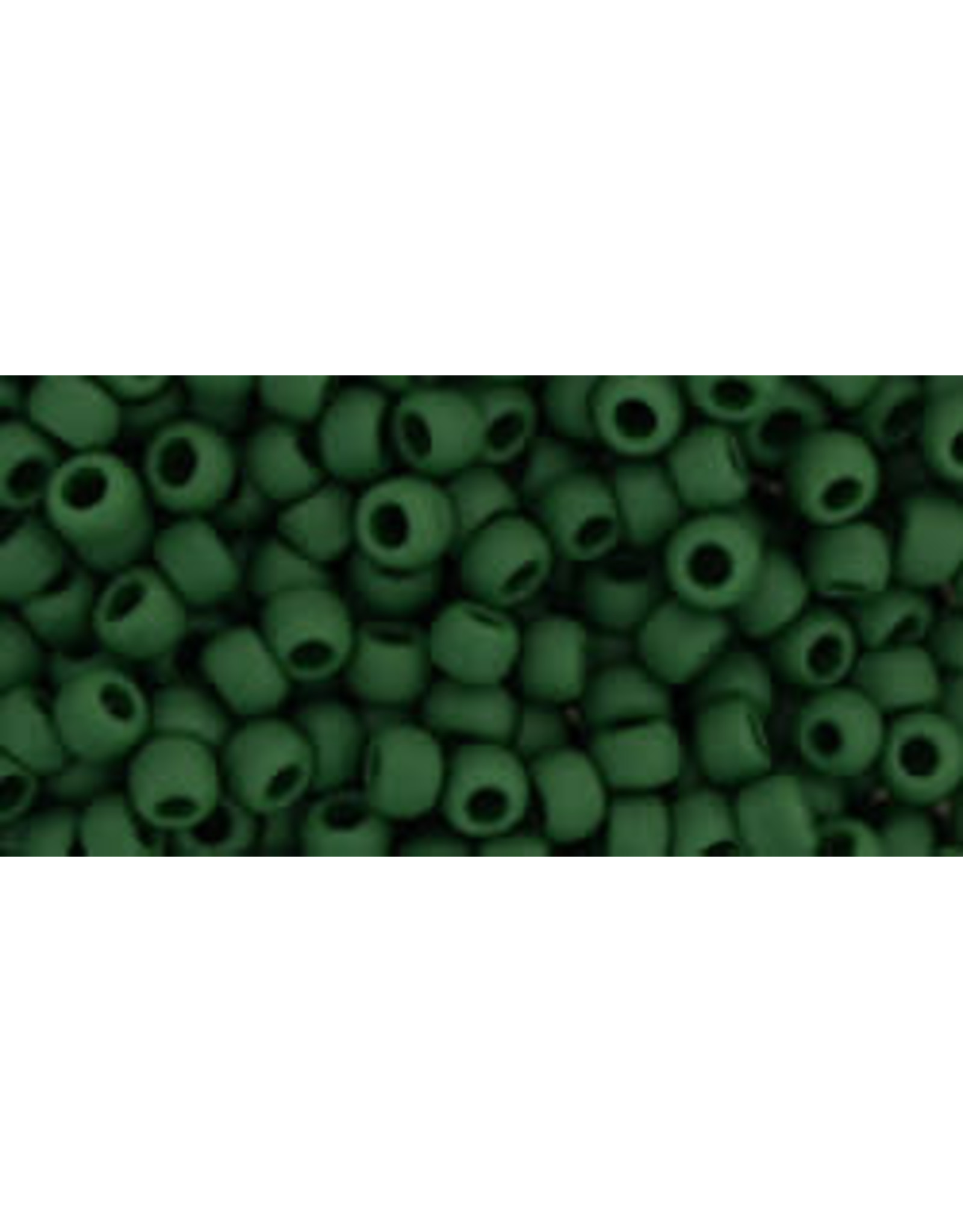 Toho 47hf  8  Round 6g  Opaque Pine Green   Matte