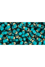 Toho 27bdf 8  Round 6g  Teal Green s/l Matte