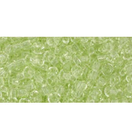 Toho 15 8  Round 6g Transparent Pale Green