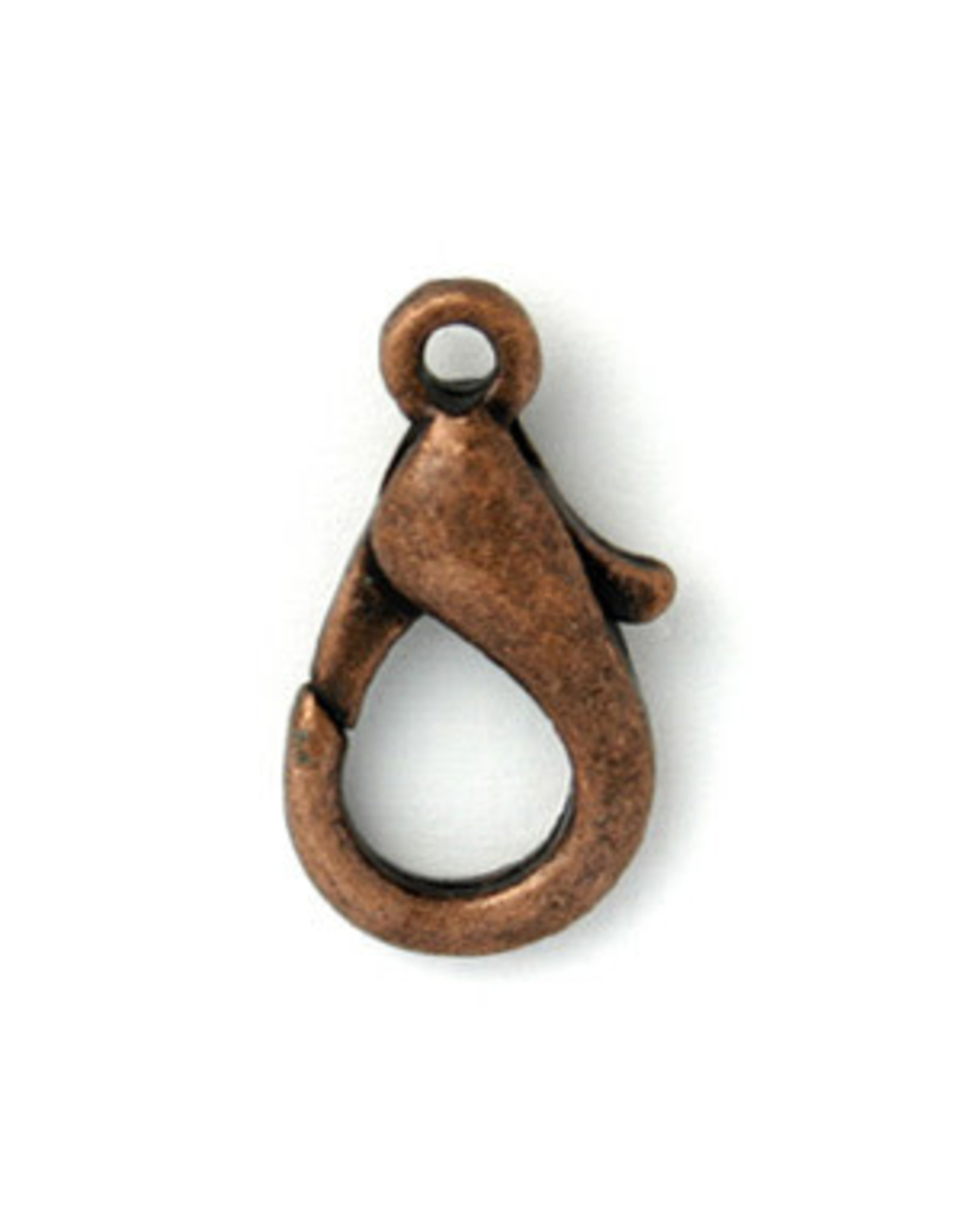 Lobster Clasp 18mm Antique Copper x25 NF