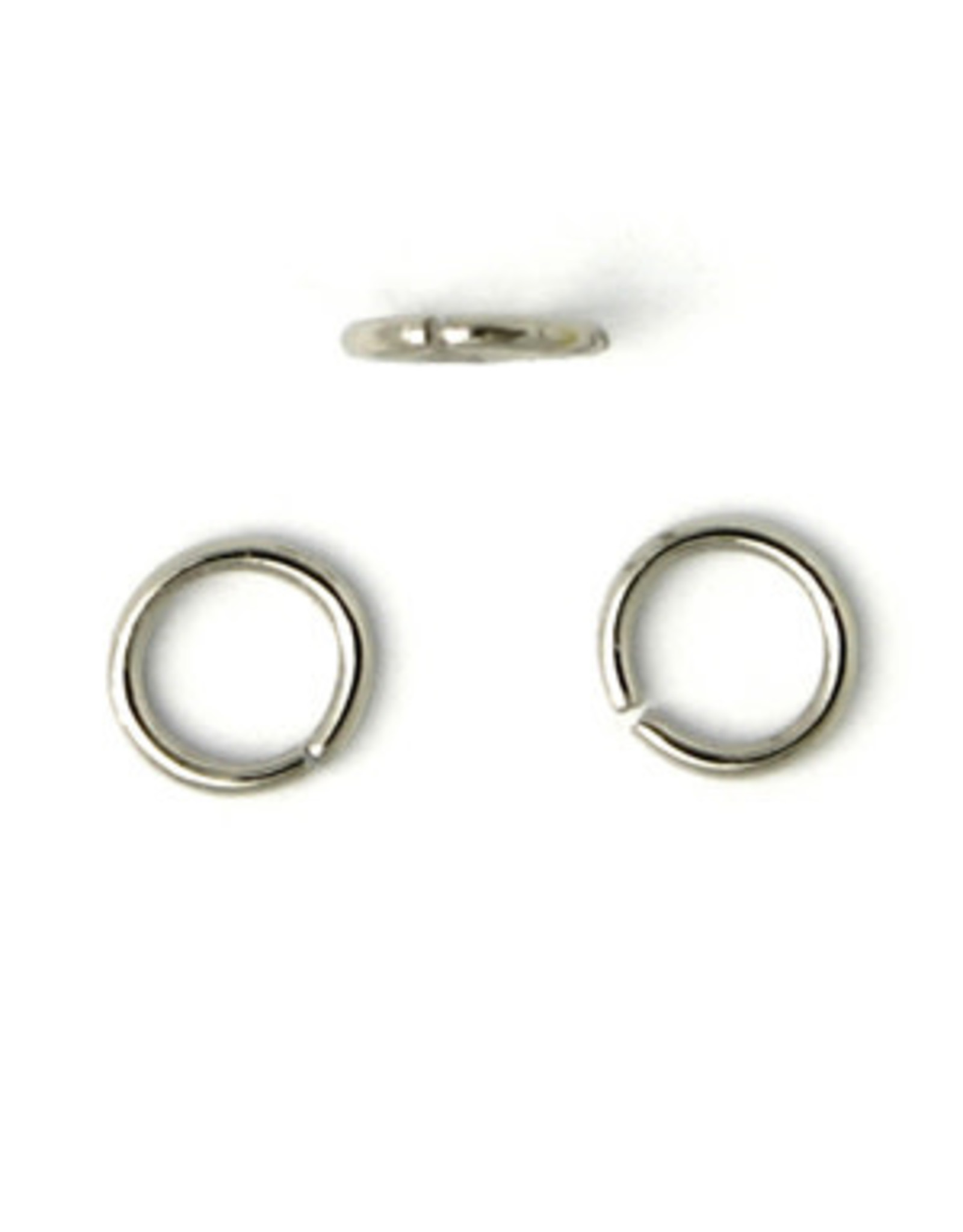 Jump Ring 5mm Platinum  approx 21g  x100 NF