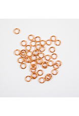 Jump Ring 5mm Copper  approx 20g  x100 NF