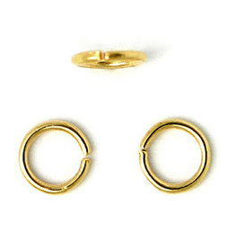 Jump Ring 5mm Gold approx 21g  x100 NF