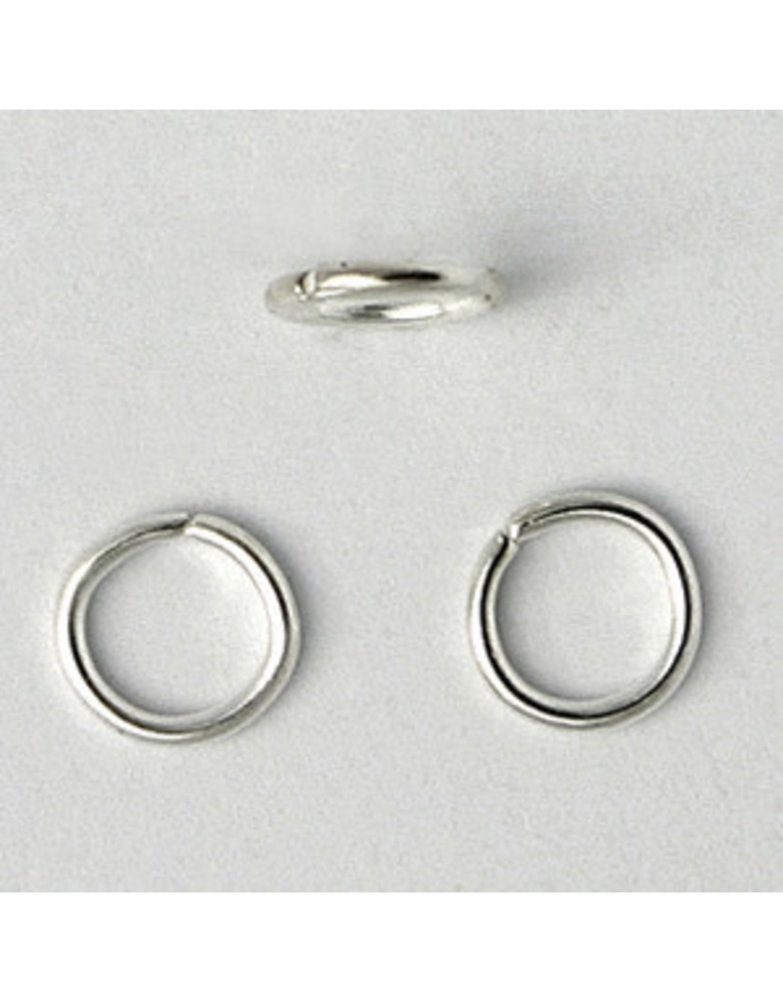 Jump Ring 5mm Silver approx 21g  x100 NF