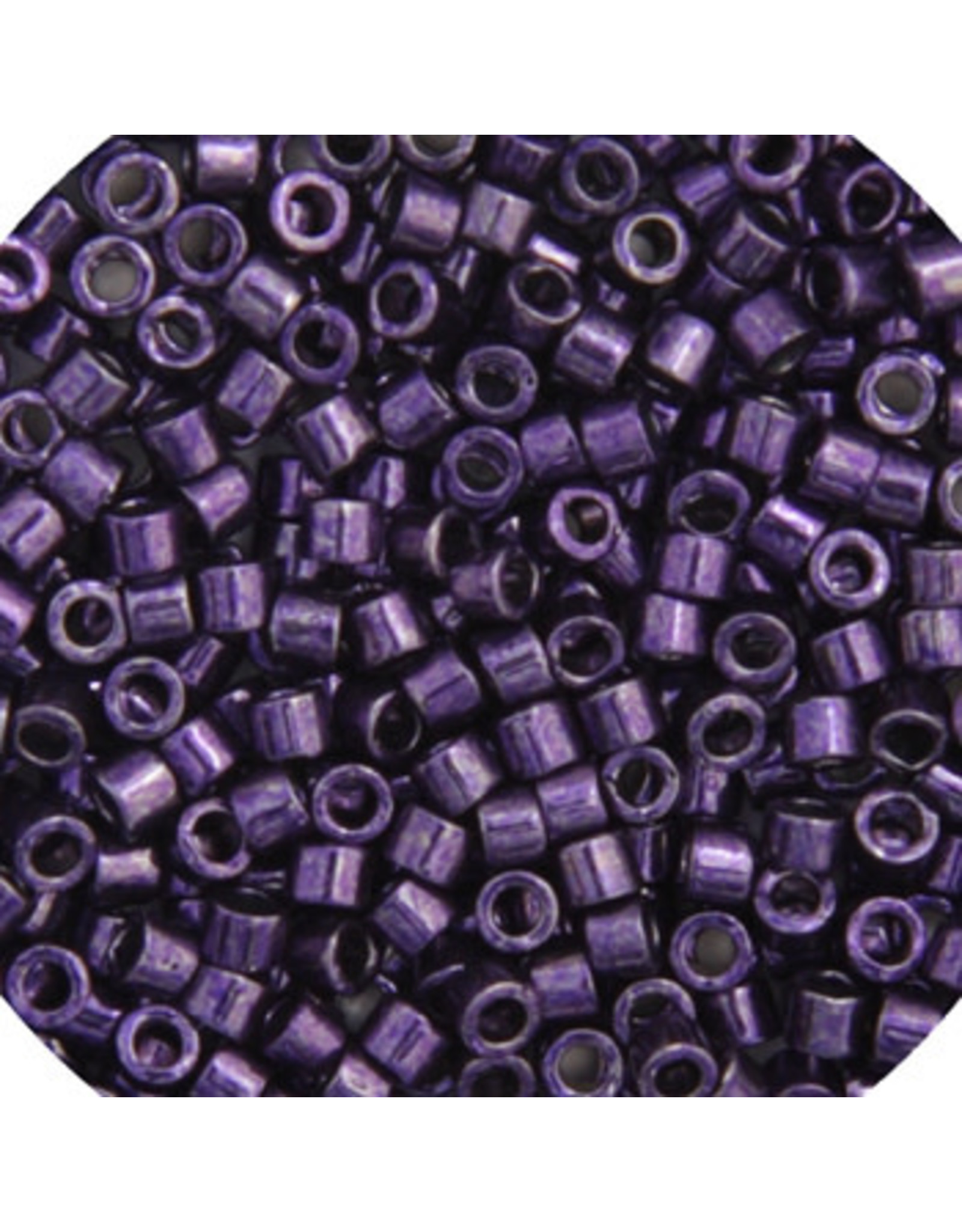Miyuki db464 11 Delica 3.5g Opaque Dark Purple Nickel Metallic