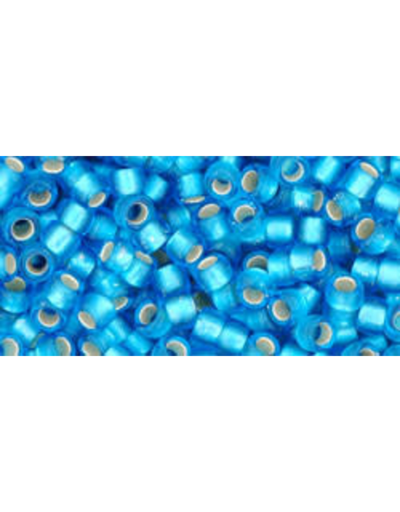 Toho 23bf 8  Round 6g  Aqua Blue s/l Matte