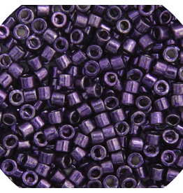 Miyuki db464b 11 Delica 25g Dark Purple Nickel Metallic