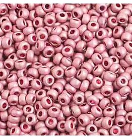 Czech *42011 10  Seed 10g  Pink Matte Metallic Terra
