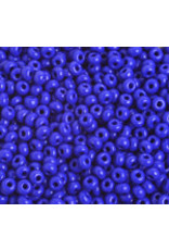 Czech 401637 6  Seed 20g  Opaque Royal Blue