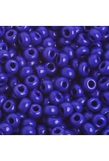 Czech 401638 6  Seed 20g  Opaque Dark Royal Blue