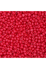 Czech 442035  6  Seed 20g  Raspberry Pink Chalk Matte Lustre Terra Dyed