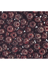 Czech 801525  2 Czech Seed 20g   Opaque Red Travertine