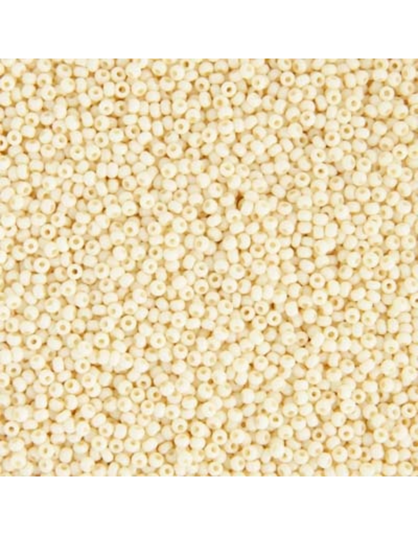 Czech 40040 10  Seed 125g  Opaque Bone Brown s/g