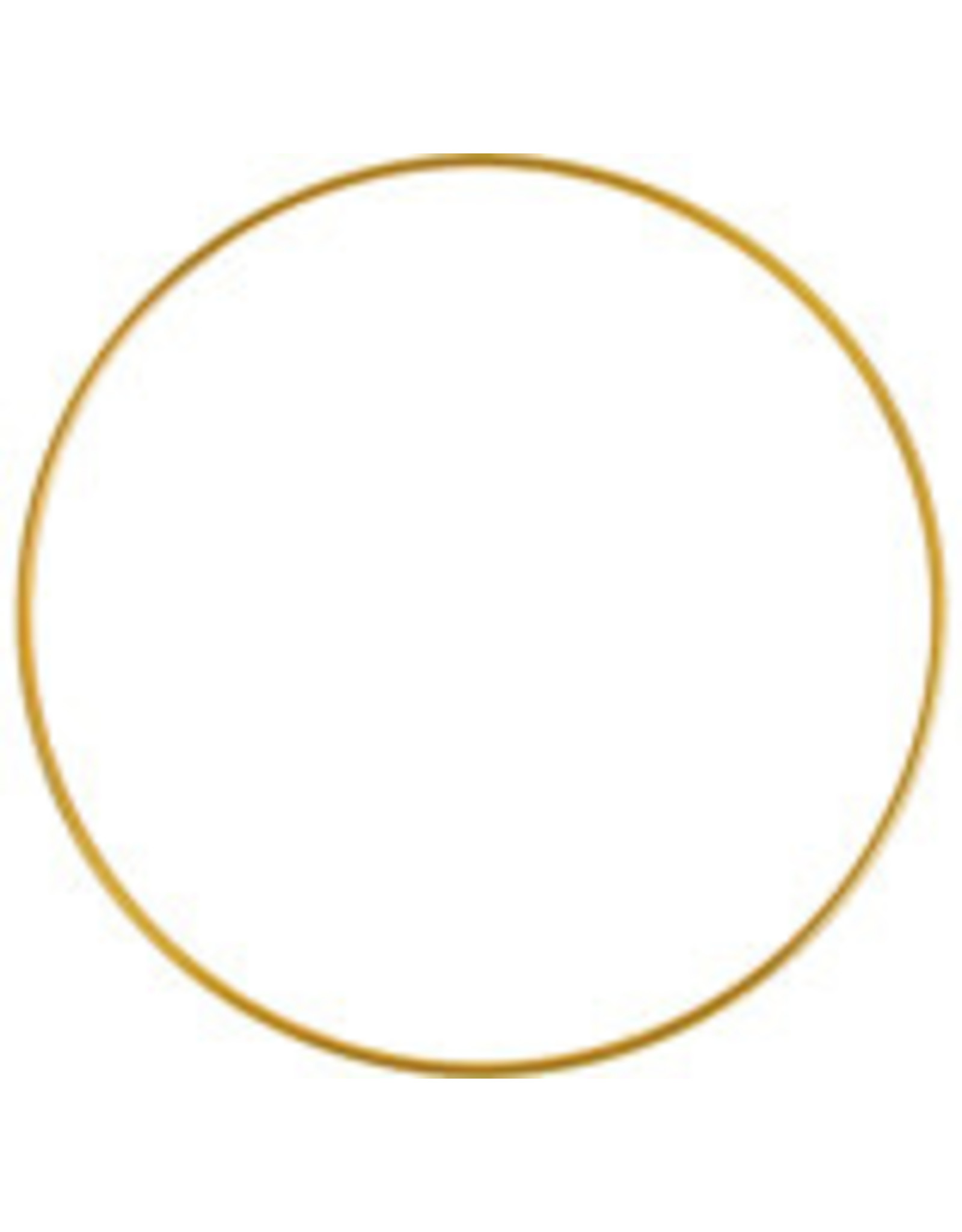 Metal Ring  3"  Brass  x5
