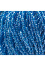 Czech 10041 9/0 3 Cut Seed Hank 30g  Transparent Light Blue Lustre