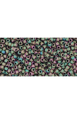 708B 15  Round 20g  Olive Green AB Matte Metallic