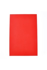 Faux Leather Beading Backing Orange  .5mm thick 8x12”acking Red .5mm thick 8x12"