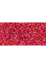 Toho 241B 15  Round  40g   Topaz  Red c/l