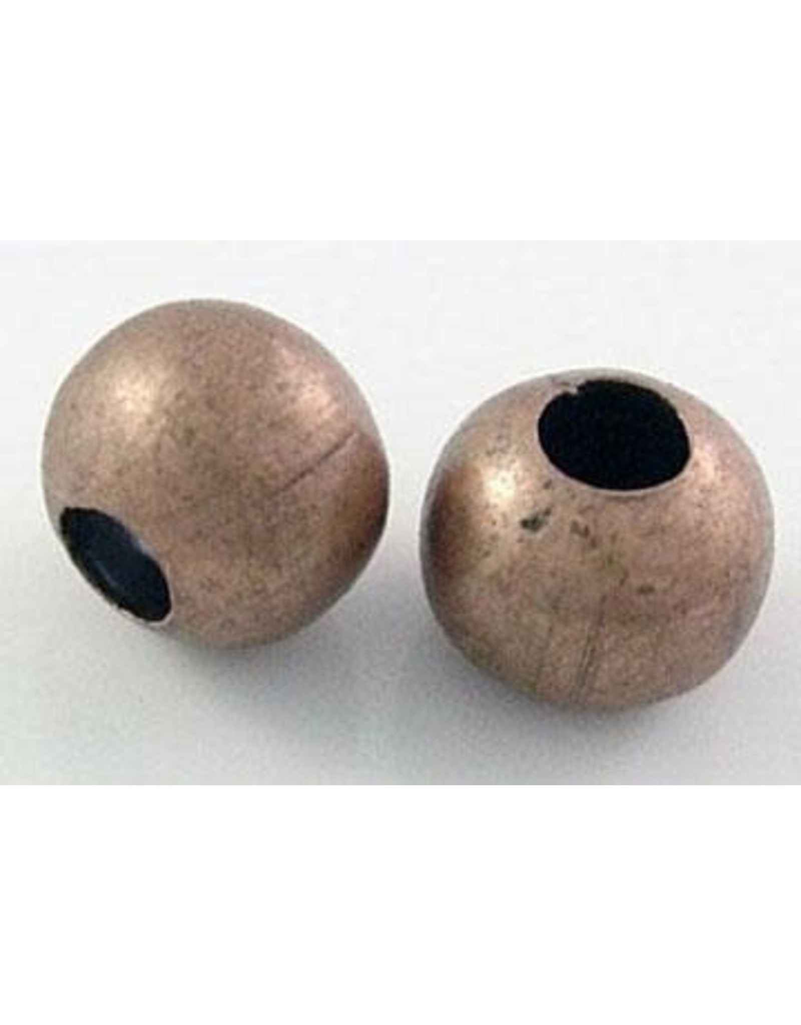 Round Antique Copper Spacer Bead  5mm  x100